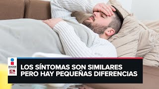 Conoce las diferencias entre resfriado influenza y covid [upl. by Kristan]