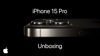 Apple  iPhone 15 Pro Unboxing [upl. by Aihcila]