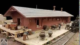 Bayfield Model Railroad Exhibit  Virtual Tour [upl. by Ignaz]