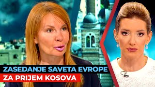 Zasedanje Parlamentarne skupštine Saveta Evrope za prijem Kosova  Aleksandra Joksimović  URANAK1 [upl. by Hillari]