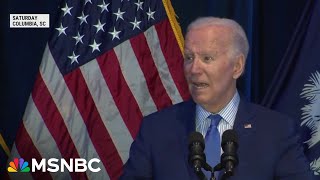 Biden generates Black voter excitement in South Carolina [upl. by Niven]