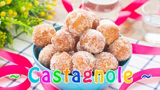 Castagnole – Ricetta Facile Dolci Fritti di Carnevale  55Winston55 [upl. by Eldon]