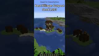 Minecraft Best Pillager Outpost Seed For 120 [upl. by Wakerly628]