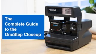 How to Use the Polaroid OneStep Closeup Vintage Film Camera [upl. by Anoed]