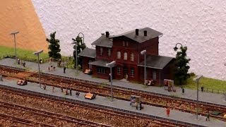 Modellbahn Spur N  1160  Teil 5 Aufbau und Gestaltung des Bahnhof Tutorial [upl. by Puett244]