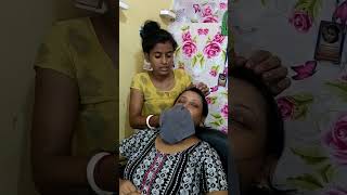 Facial full process step by step  at parlour  facial tutorial [upl. by Mmada]