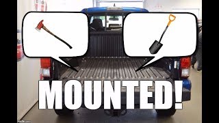 Simple Tacoma Mods 3 Quick Fist Bed Mount for Tools [upl. by Artenahs29]