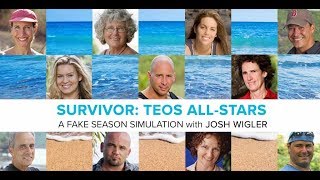 Survivor TEOS AllStars A Brantsteele Season Simulation with Josh Wigler [upl. by Nwonknu]