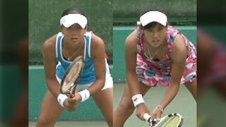 全日本ジュニアテニス選手権 12 U18 決勝 澤柳璃子 VS 加藤未唯 [upl. by Adnima]