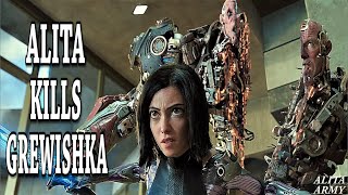 Alita Kills Grewishka  Alita Battle Angel 2019 Original Movie Clip 4K UHD [upl. by Arrais]