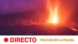 VOLCÁN en LA PALMA Sigue la erupción declarada en la CUMBRE VIEJA día 6  RTVE [upl. by Laram]