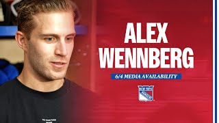 NYR 2024 Exit Day Alex Wennberg Media Availability  June 4 2024 [upl. by Camella]