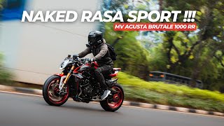 NYOBAIN MOTOR HARGA RP 11M   MV AGUSTA BRUTALE 1000 RR [upl. by Sucramraj388]