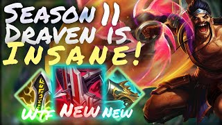 S11 Draven is broken with this item immortal shield bow  League of legends [upl. by Savill]