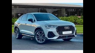 Approved Used  Audi Q3 Sportback Black Edition 35 TFSI 150 PS S tronic 15 5dr  Crewe Audi [upl. by Attehcnoc]