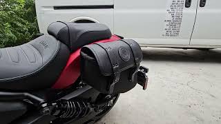 indian scout bobber 2025 left saddle [upl. by Ornas994]