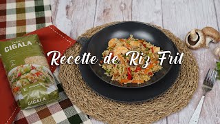 Recette de Riz Frit  Recettes du Chef Arroz Cigala [upl. by Belac]