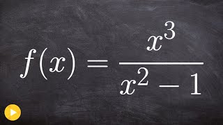 Finding the Slant Asymptote [upl. by Ronny]