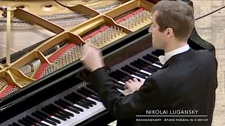 Lugansky  Rachmaninoff ÉtudeTableau in D minor Op 33 No 4 No 5 [upl. by Ycinuq293]