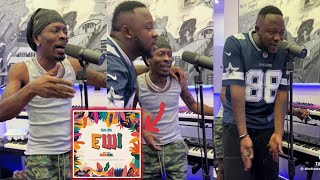 watch shatta wale one on one freestyle with medikal after dropping their amapiano song quotEwiquotKONEKT [upl. by Enyaz]