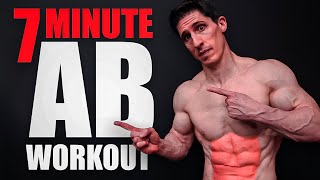 Intense Ab Workout  7 Minutes FOLLOW ALONG [upl. by Oninrutas695]