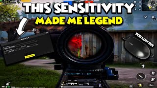 Best Sensitivity For Low DPI Mouse  PUBG MOBILE PC Emulator 60 FPS  HDR Gameloop [upl. by Nerret]