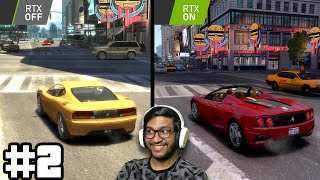 GTA 4 KHATARNAK GRAPHICS WITH RTX AND REAL CARS [upl. by Honey]