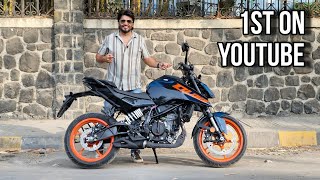 2024 KTM Duke 250 in Black amp Blue New Color 😍👌🏻  Ride Review [upl. by Ikkela]