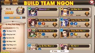 Đấu Tiên Đài VNG  Cách Build Team Tăng Lực Chiến amp Tăng Sức Mạnh Chuẩn Cho Newbie [upl. by Lebyram]