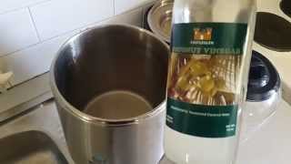 How to clean the Megahome Water Distiller using Vinegar [upl. by Arsuy]