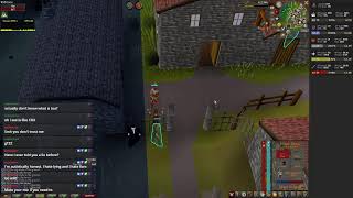 99Def without leaving Lumby  Day 5  OSRS CHUNK MAN  4YR TWITCH ANNIVERSARY [upl. by Ittam]