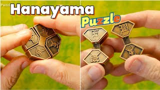 Easiest Metal Puzzle Hanayama Huzzle Solution 2024 [upl. by Nitsuj655]