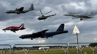 Compilation of RIAT 2024 arrivals [upl. by Anazraf144]