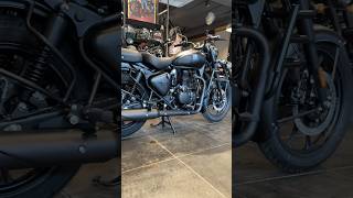 New 2024 Royal Enfield Classic 350 Stealth Black pure Black classic350reborn [upl. by Aural]