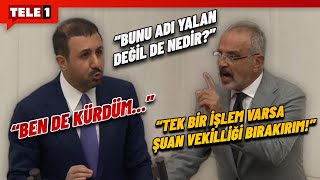 AK Partili vekilin iddiası Meclisi karıştırdı Sırrı Sakık Siz hem talancı hem yalancısınız [upl. by Lledroc972]