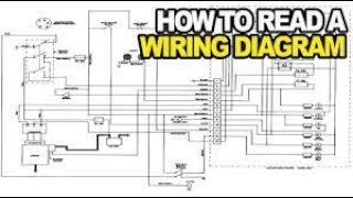 How to Read Electrical Diagrams  Wiring Diagrams Explained  Control Panel Wiring Diagram 2 [upl. by Ihsakat]