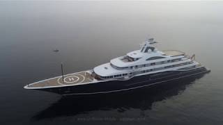 Megayacht TIS Lürssen Sea Trial [upl. by Ailisec]