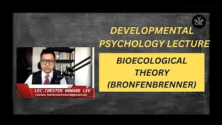 DEVELOPMENTAL PSYCHOLOGY LECTURE BIOECOLOGICAL THEORY BRONFENBRENNER [upl. by Griselda]