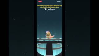 Shiny Slowpoke evolution into slowbro [upl. by Ettenel59]