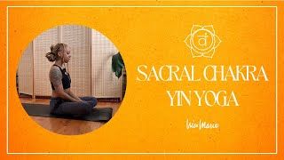 Sacral Chakra Yin Yoga  30 Minutes [upl. by Vedi]