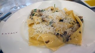 La Pasta Papperdelle Funghi at Eataly New York [upl. by Apilef673]