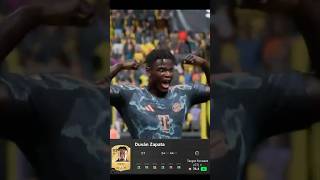 Duvan Zapata  GOALS  FC 25 eafc eafc25 fc25 futfootball shorts [upl. by Rusert]