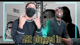 Chicago rapper reacts to A92 🇮🇪 Offica x Ksav x Dbo x BT  Plugged In [upl. by Esmerolda435]