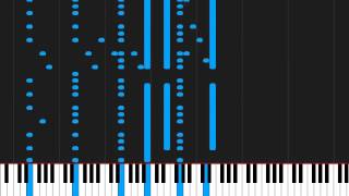 How to play Du hast by Rammstein on Piano Sheet Music [upl. by Vatsug]