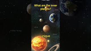 What are the inner planets solarsystemfacts spacefacts spacescience spaceexploration [upl. by Atsirc113]