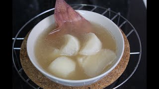 White radish soup w dried cuttlefish 白萝卜汤  Recipe  Easy recipe  Cook  Cooking  ASMR [upl. by Oiludbo]