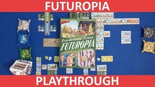 Futuropia  Playthrough  slickerdrips [upl. by Ahselrak]