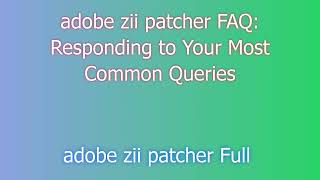 Installing adobe zii patcher 2024 Made Easy StepbyStep Guide [upl. by Gronseth]