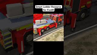 Smart Ladder resource for FiveM gta gtav gaming gameplay fivem fivemrp fire police [upl. by Other]