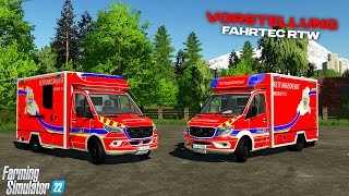 Fahrtec RTW Vorstellung Download  LS22  German [upl. by Htiaf]